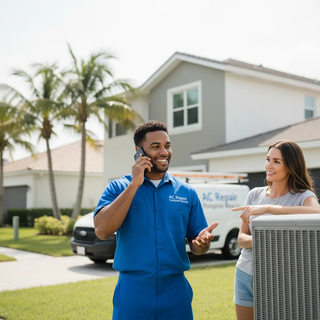 AC Repair Pompano Beach customer support in Allen Park